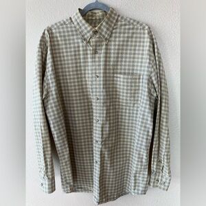 Wrangler Riata Mens Plaid Button Down Shirt Long Sleeve XL Est